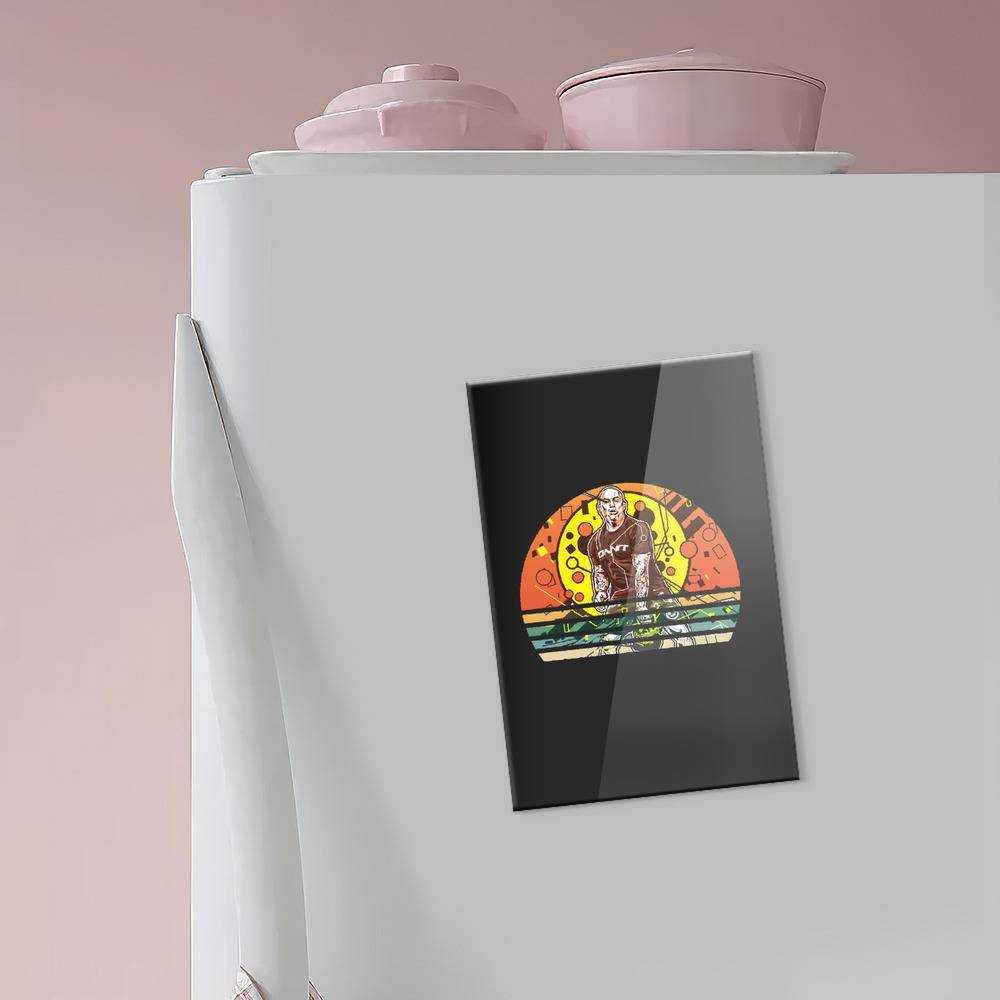 Joe Rogan Fridge Magnet Vintage Retro Sunset Fridge Magnet