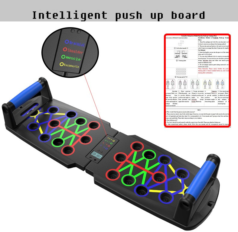 Push up rack online training board