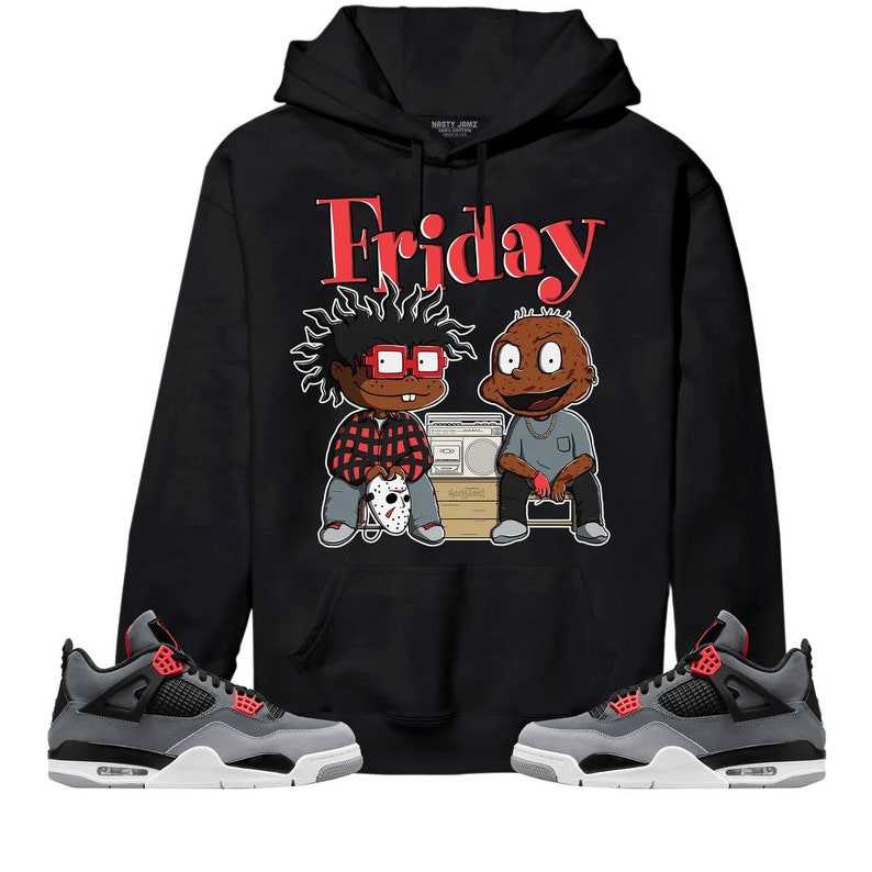 Rugrats hoodie online black