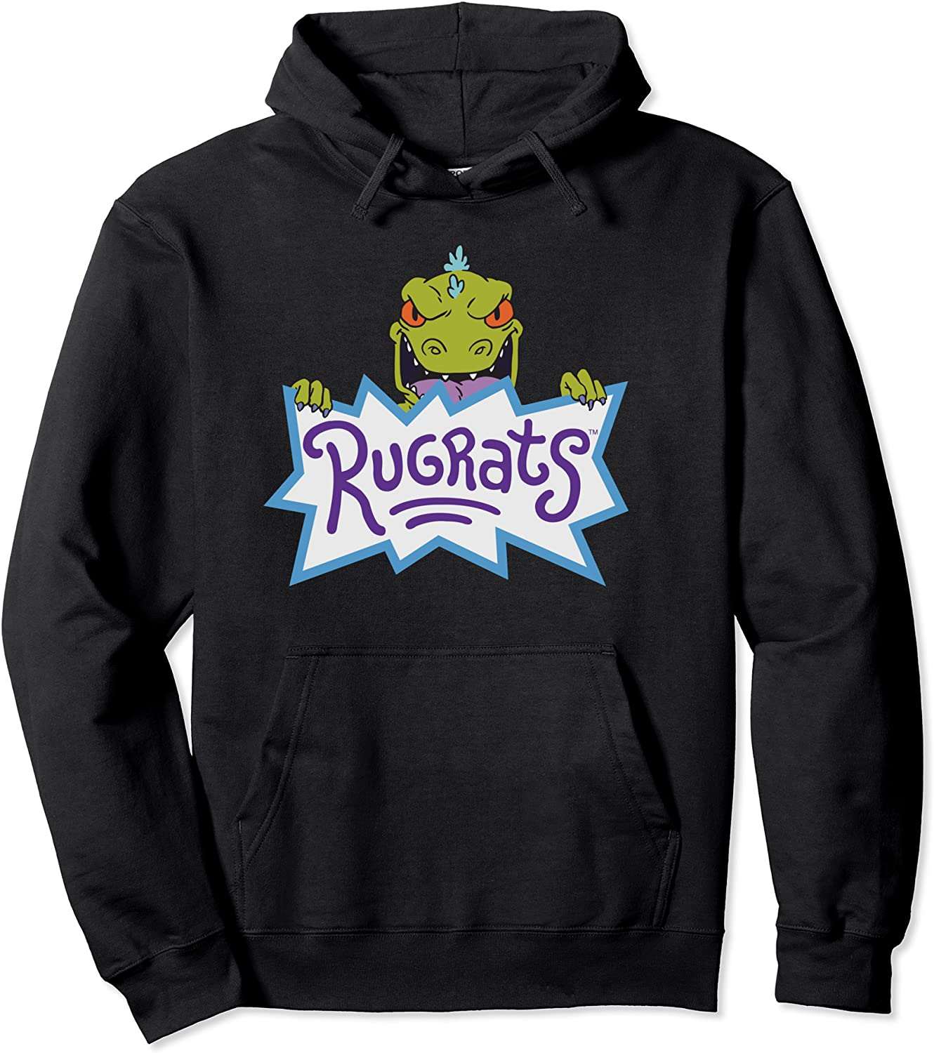 Rugrats Hoodie Rugrats Logo With Reptar Behind Hoodie