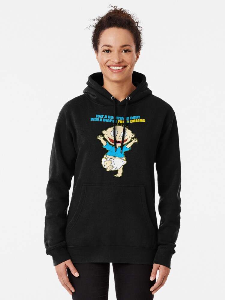 Black rugrats clearance hoodie