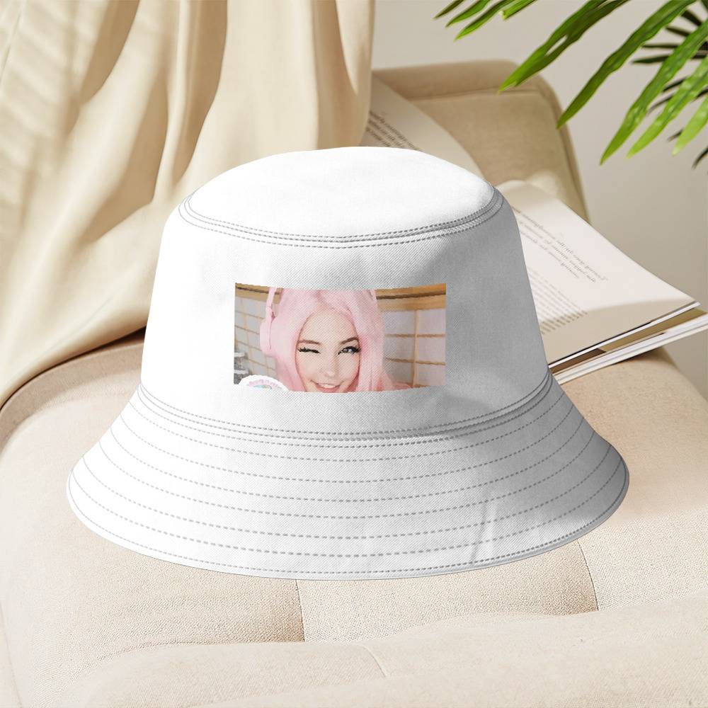 Belle Delphine Bucket Hat Unisex Fisherman Hat Gifts for Belle