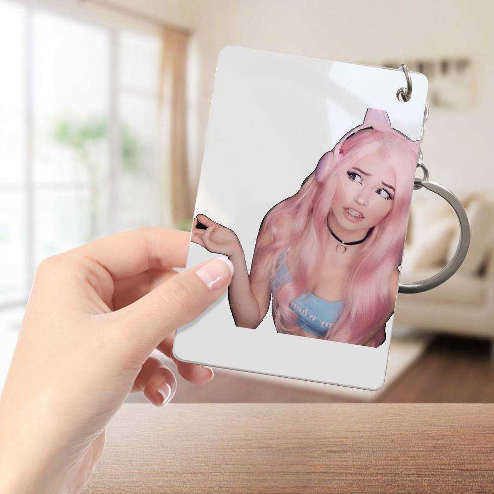 Belle Delphine Keychain | www.belledelphinemerch.store