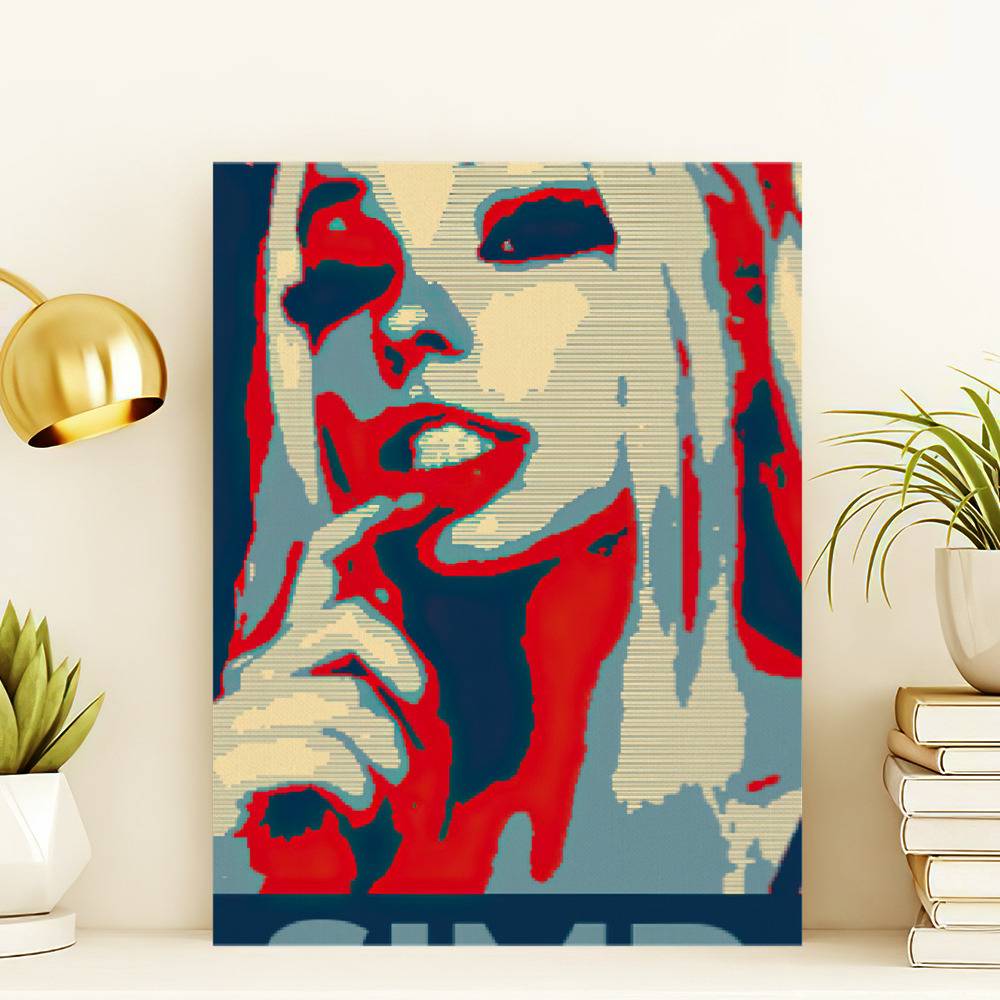 Belle Delphine minecraft  Canvas Print for Sale by bestizeyy