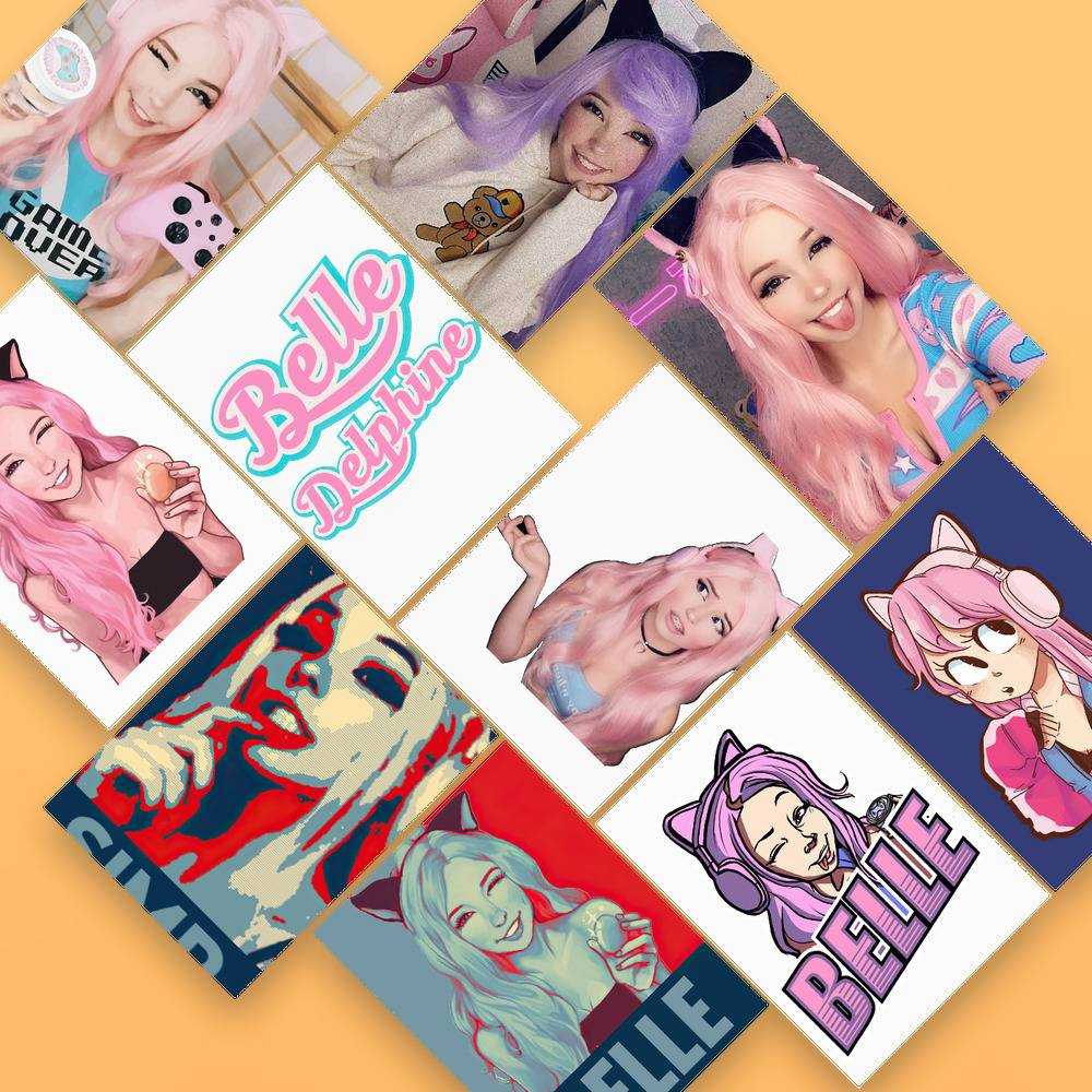 Belle Delphine. Greeting Card for Sale by joe2