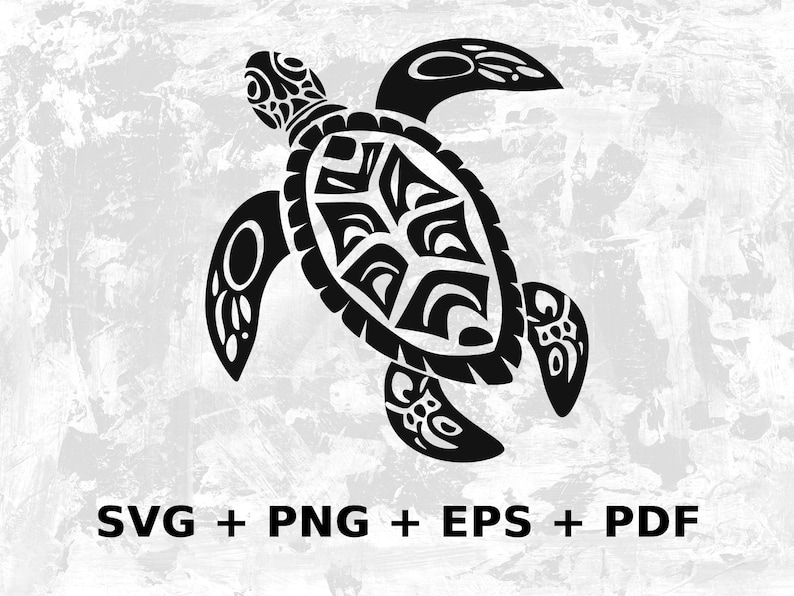 Mandala Sea Turtle Svg | seaturtlesvg.com