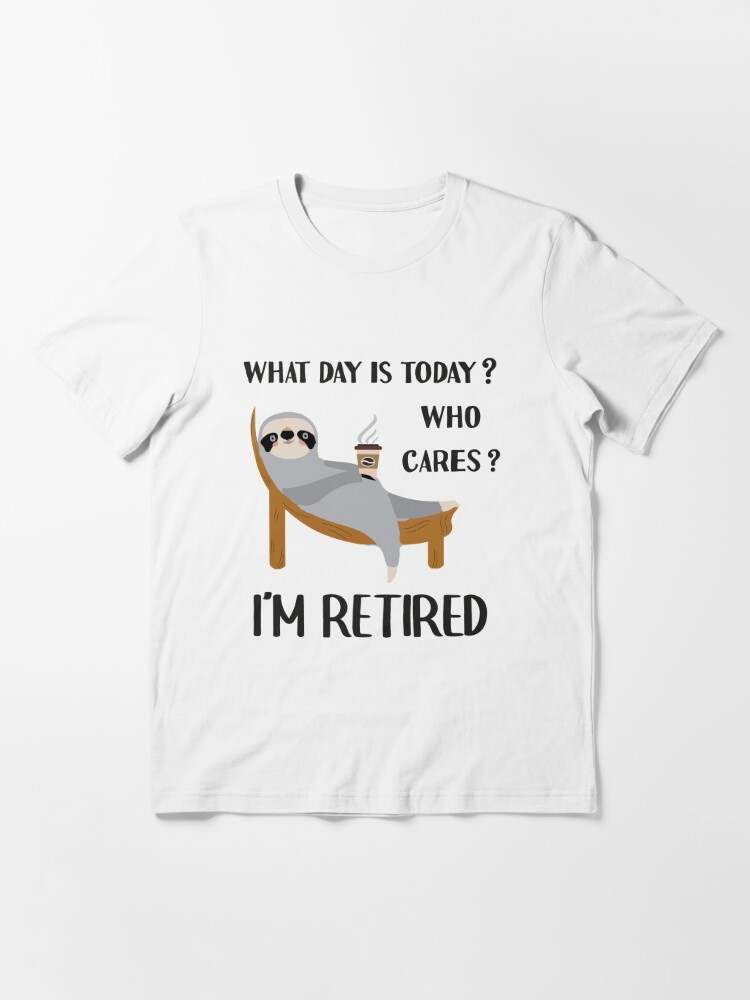 Fishing T-shirt I'm Retired Now Going Fishing Funny Retirement India