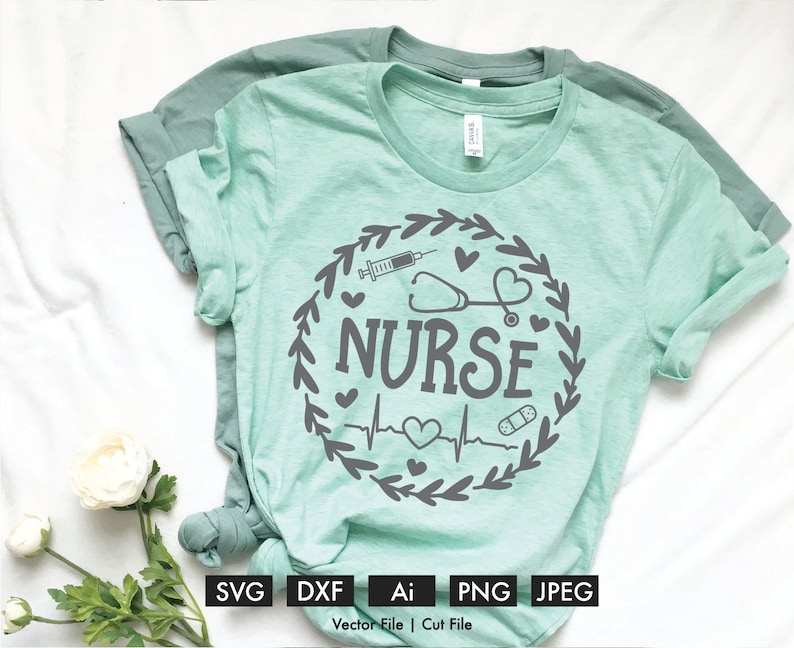 Download Nurses Wreath Cricut Cut File SVG Designs For Your Craft ...