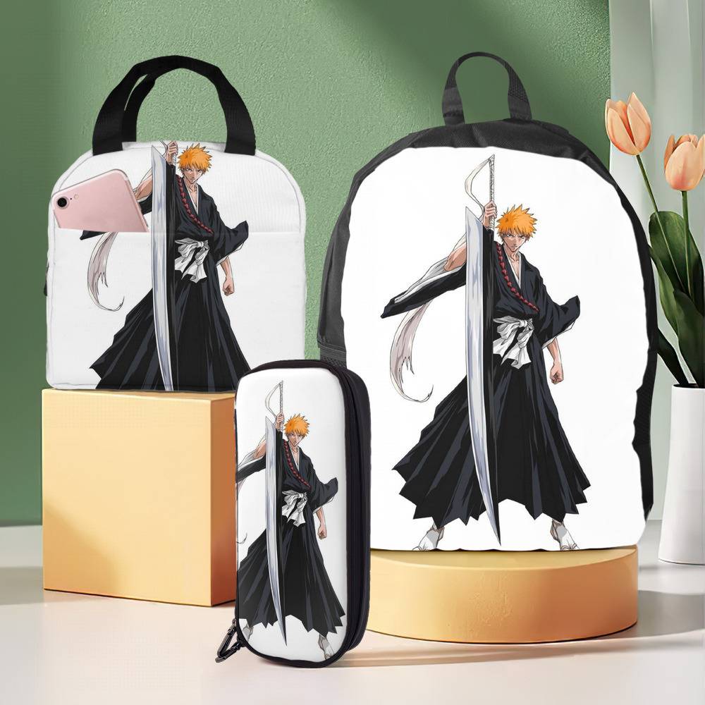 Anime Backpack Anime Eyes Japanese Writing School Bag Adult Teens Kids  Sizes | eBay