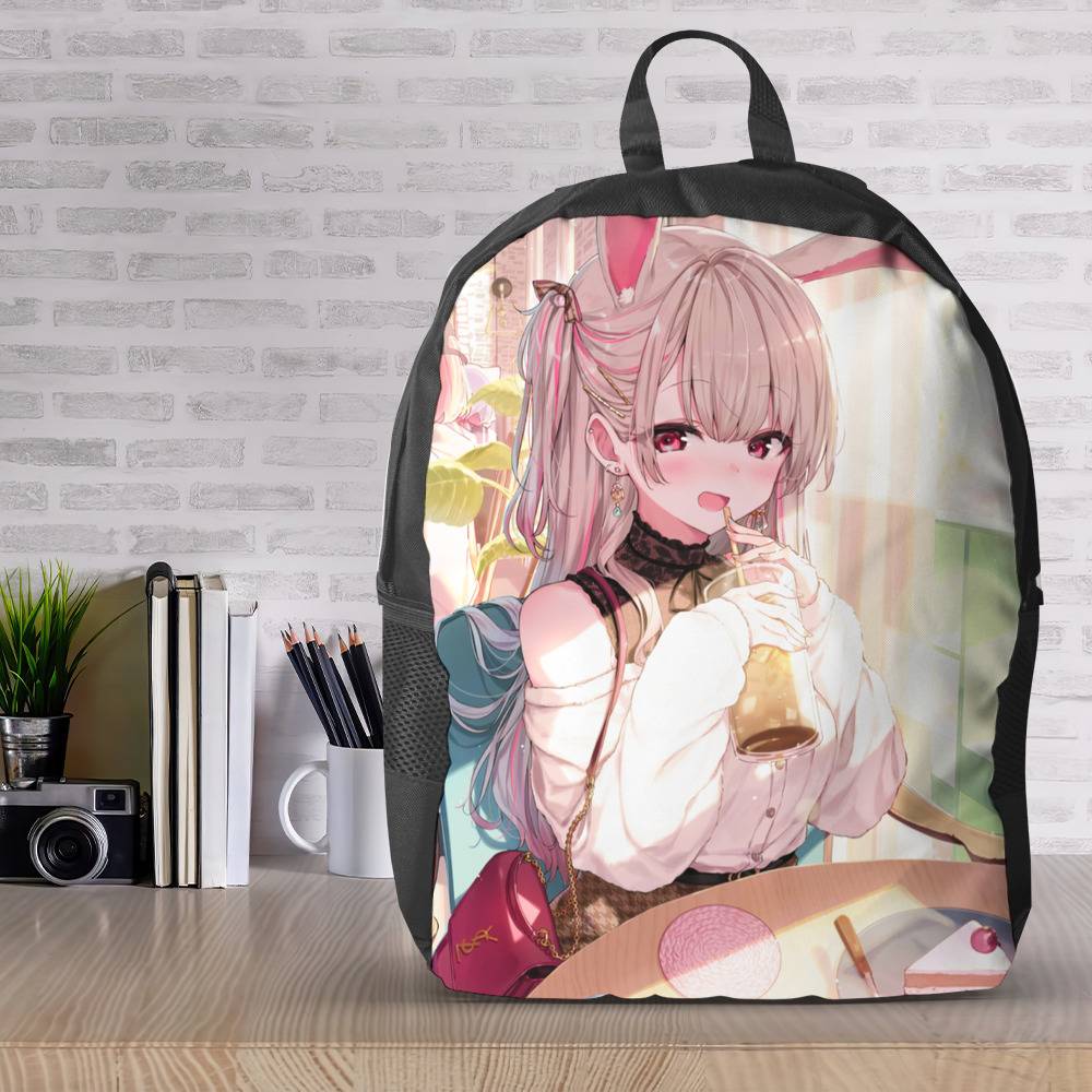 Anime Neko Atsume Cat Backpack Kawaii Cute Backpack Pink School Bag Cartoon  Travel Shoulder Bag Laptop - Anime Backpacks, Wallets & Luggage - AliExpress