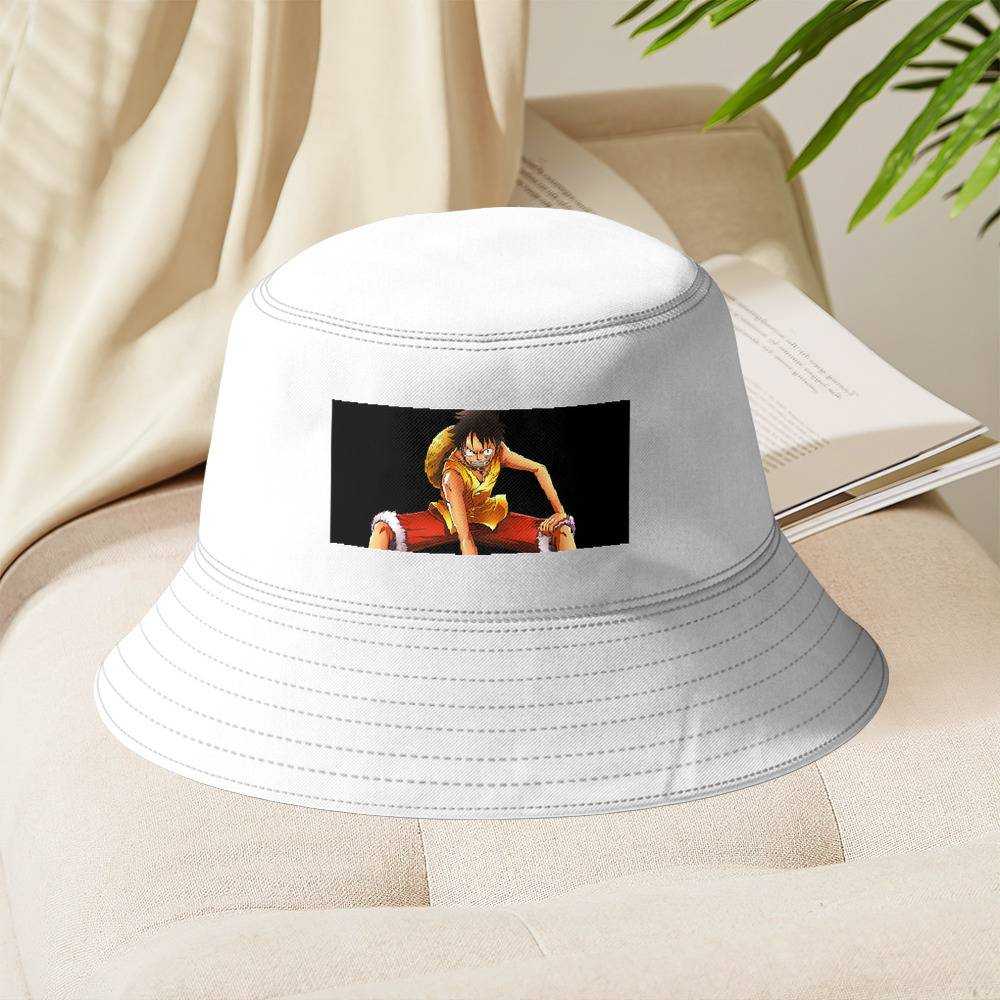 One Piece Anime Bucket Hat Unisex Wide Brim Polyester Sunscreen Panama For  Outdoor Travel, Fishing, And Fishermans Toboggan Hat Autumn G230224 From  Sihuai06, $8.04
