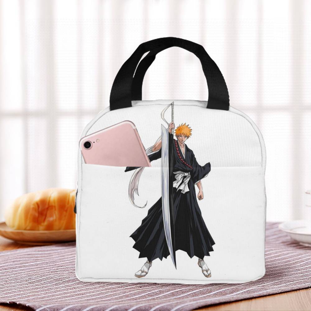 ktoaaql Boys Cartoon Lunch Box Anime Lunch Bog Reusable Insulated Large  Capacity Lunch Bag with Water Bottle Holder Handbag for Boys Girls 1 : Buy  Online at Best Price in KSA -