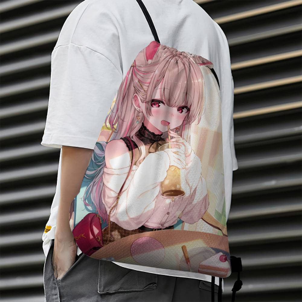 Anime Draw String Bag | animemerch.us