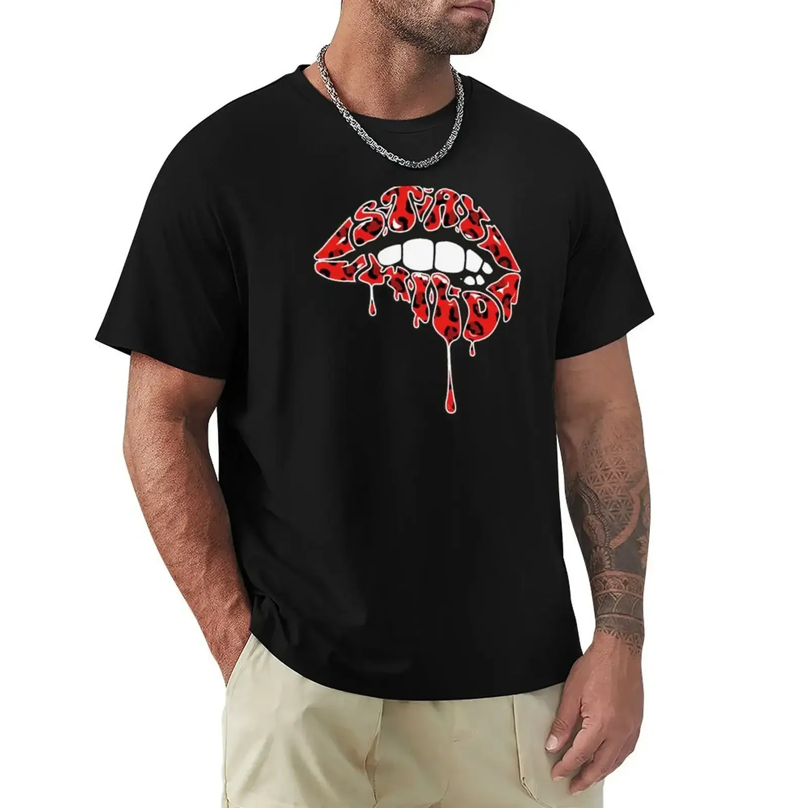 Ben Azelart Stay Wild Lips T-Shirt