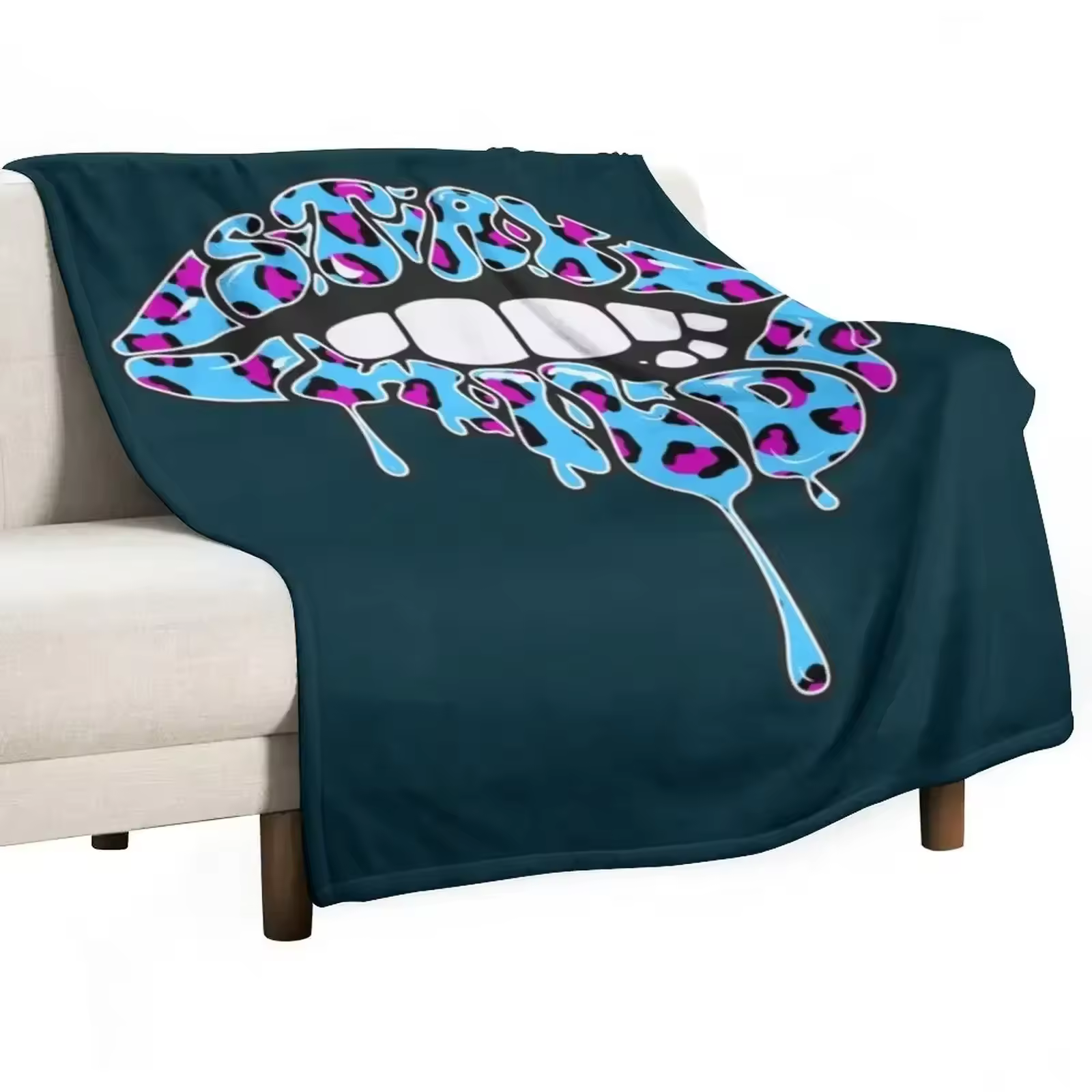 Ben Azelart Merch Ben Azelart Stay Wild 01 Throw Blanket