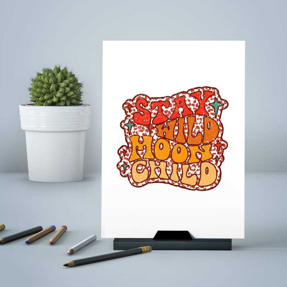 Stay Wild Greeting Card Classic Celebrity Greeting Card Stay Wild Moon Child by Stay Wild Greeting Card