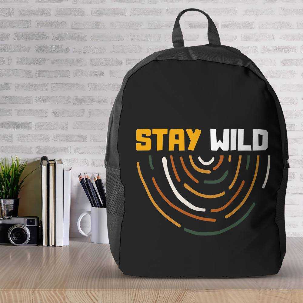 Stay Wild Backpack Stay Wild Ben Azelart Backpack