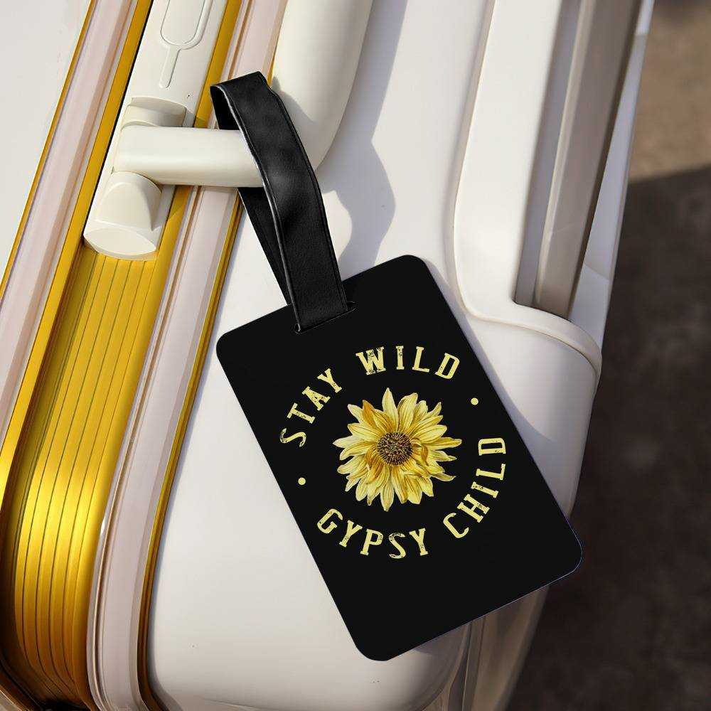 Stay Wild Luggage Tag Classic Celebrity Luggage Tag Gypsy Child by Stay Wild Luggage Tag
