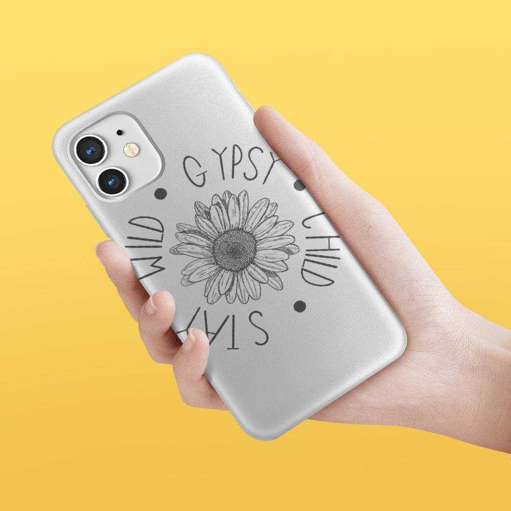 Stay Wild Phone Case Gypsy Flower Child Phone Case