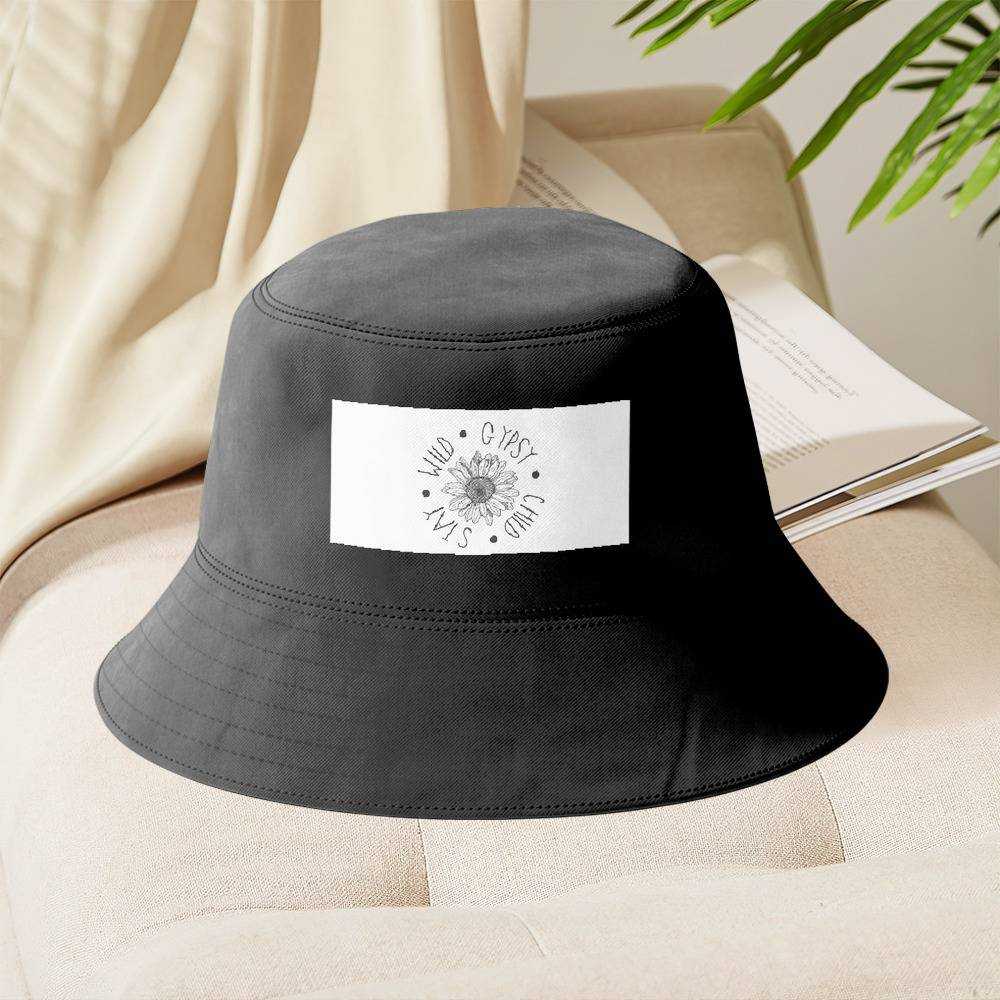 Stay Wild Bucket Hat Unisex Sun Hat Gifts for Stay Wild Fans Gypsy Flower Child Fisherman Hat
