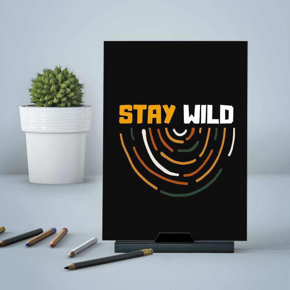 Stay Wild Greeting Card Classic Celebrity Greeting Card Stay Wild Ben Azelart by Stay Wild Greeting Card