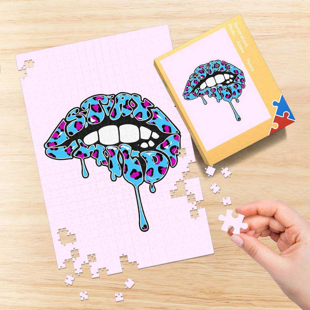 Stay Wild Puzzle Ben Azelart Lip Puzzle