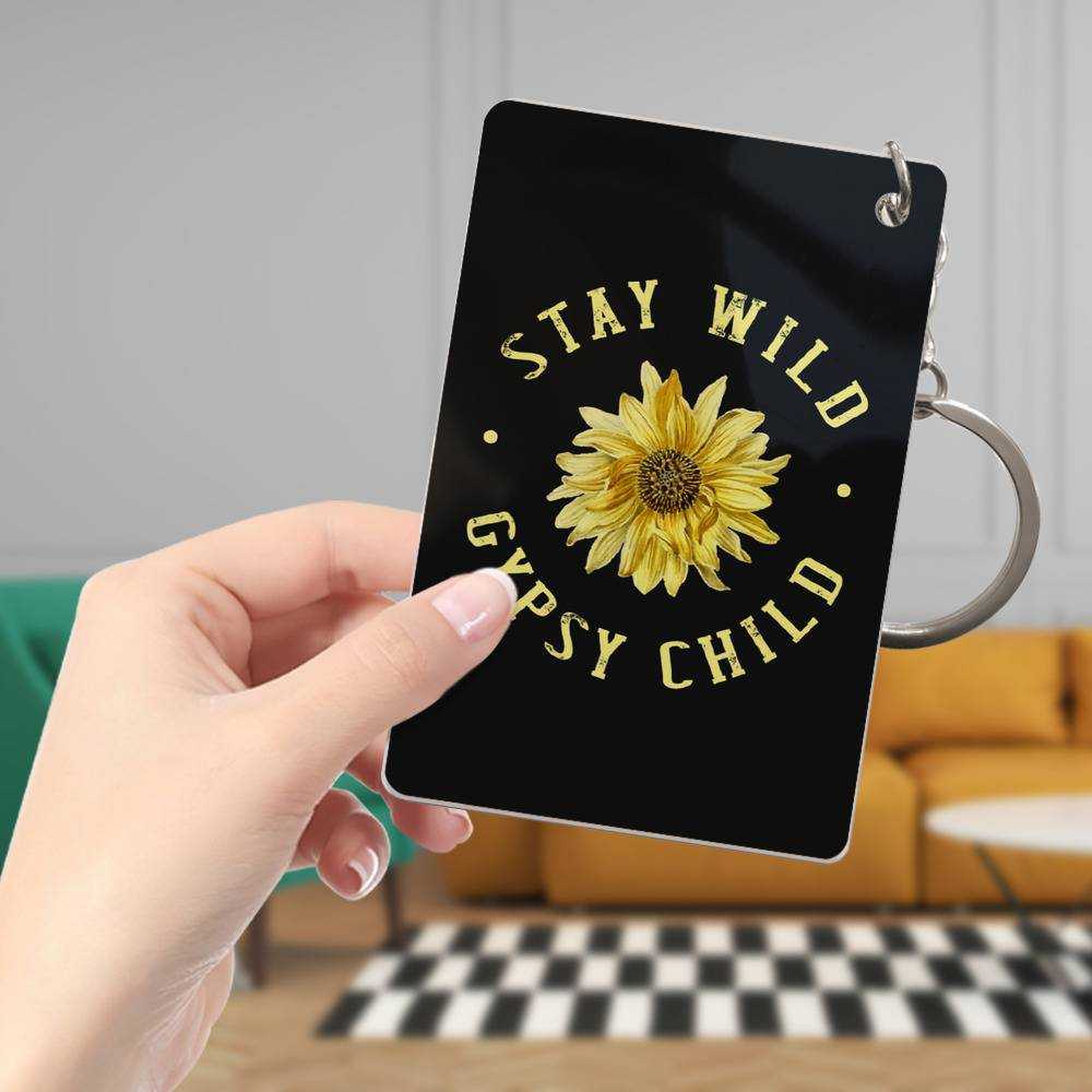 Stay Wild Keychain Classic Celebrity Keychain Gypsy Child by Stay Wild Keychain