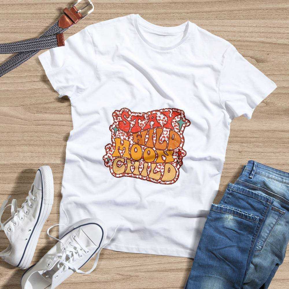 Stay Wild T-shirt Stay Wild Moon Child T-shirt