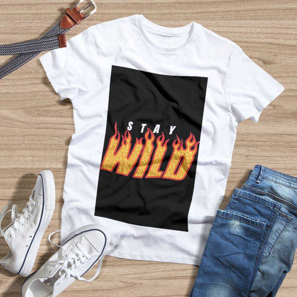Stay Wild T-shirt Fire T-shirt