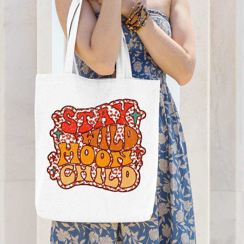 Stay Wild Totebag Classic Celebrity Totebag Stay Wild Moon Child Totebag