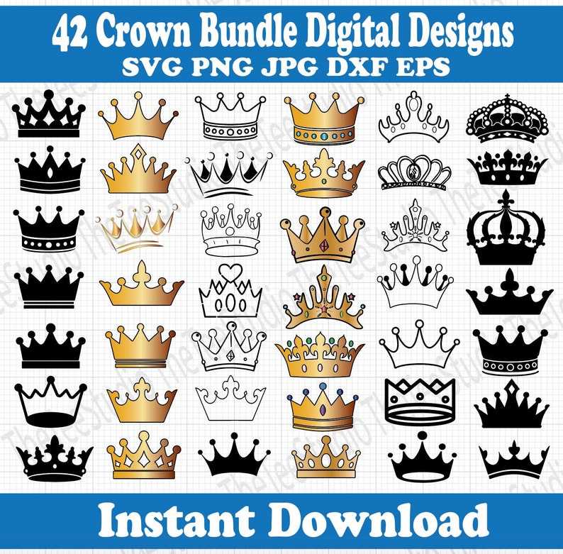 King Queen Svg King and Queen Svg King and Queen (Instant Download) 