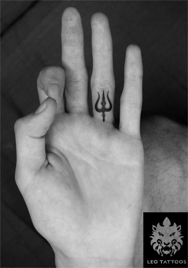 Trishul Shiva Tattoo, Shiva Trishul Tattoo On Hand