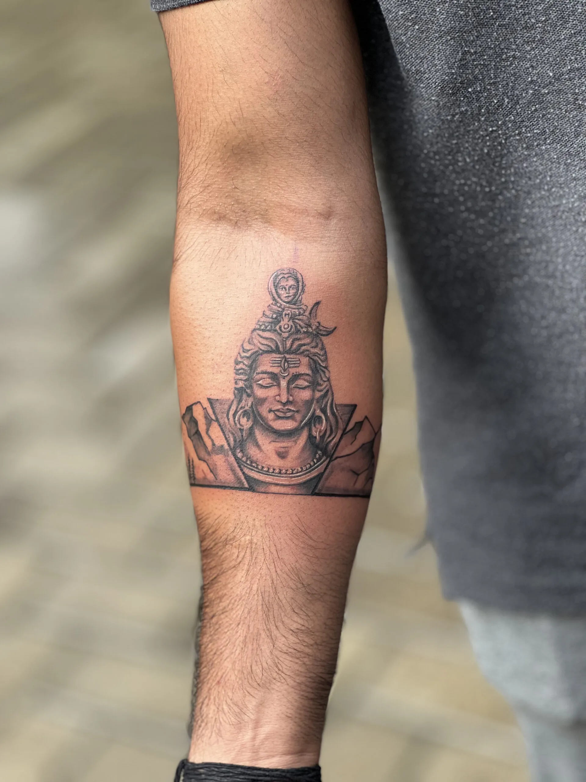 shiva tattoo small