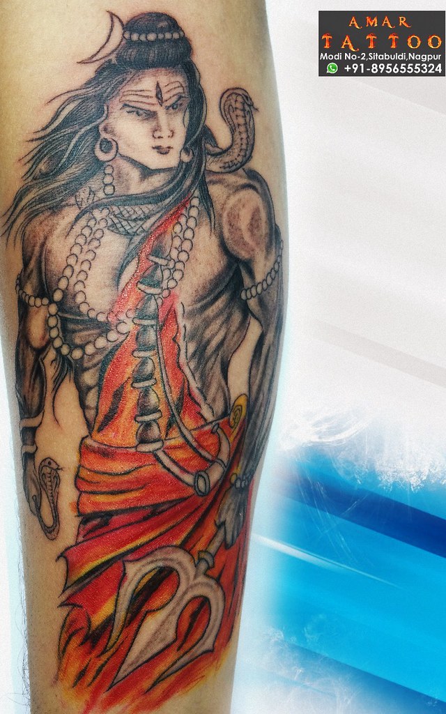 Angry Lord Shiva Tattoo, Angry Lord Shiva Tattoo Designs