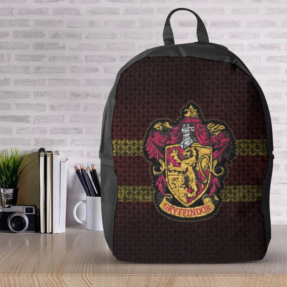 Harry Potter Backpack Gryffindor Backpack Waterproof Backpack