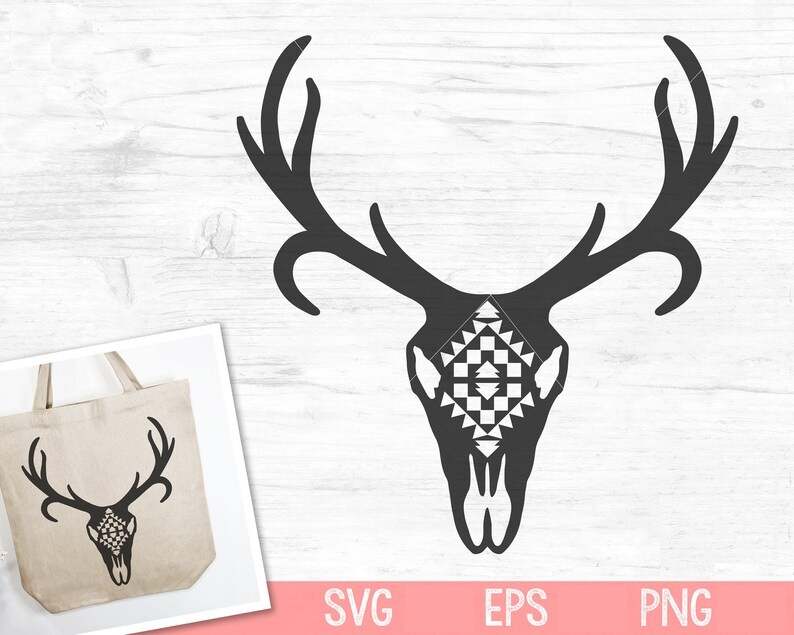 Deer Skull SVG#1