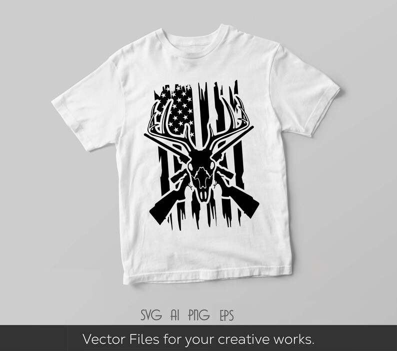 Us Deer Skull Svg#2
