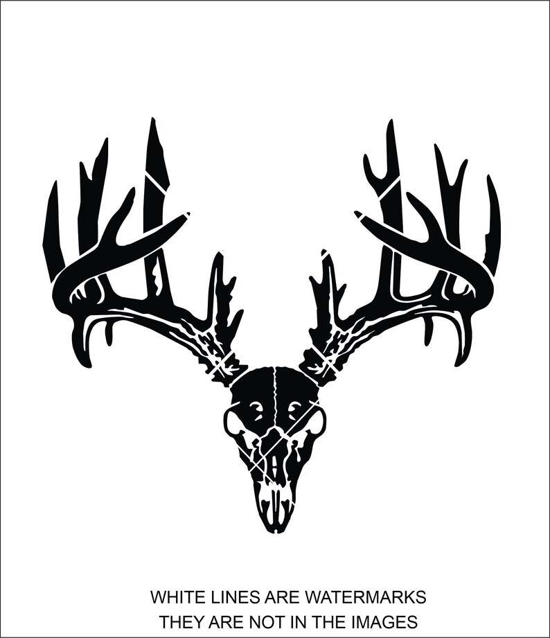 Deer Head Svg#1