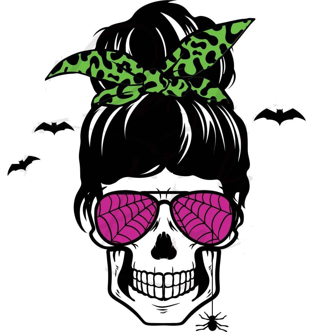 Momster Halloween Skull SVG/PNG/JPG#1