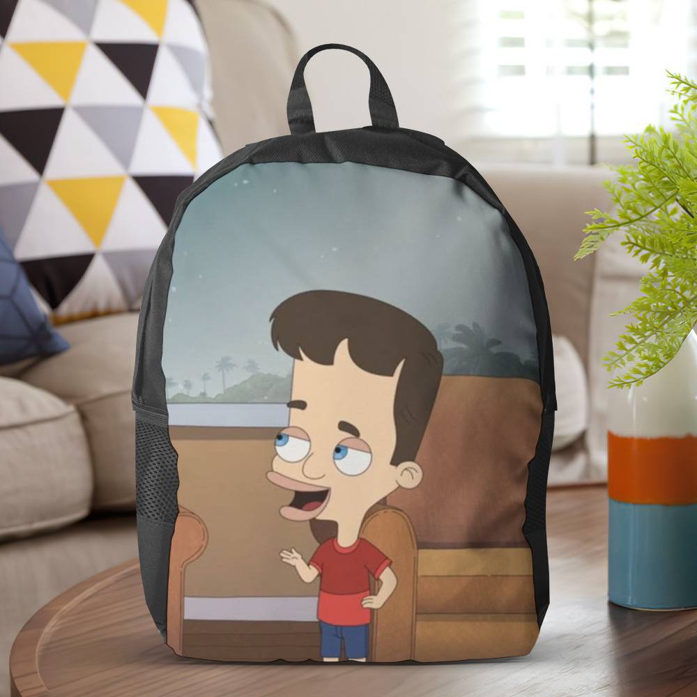 Big clearance mouth backpack