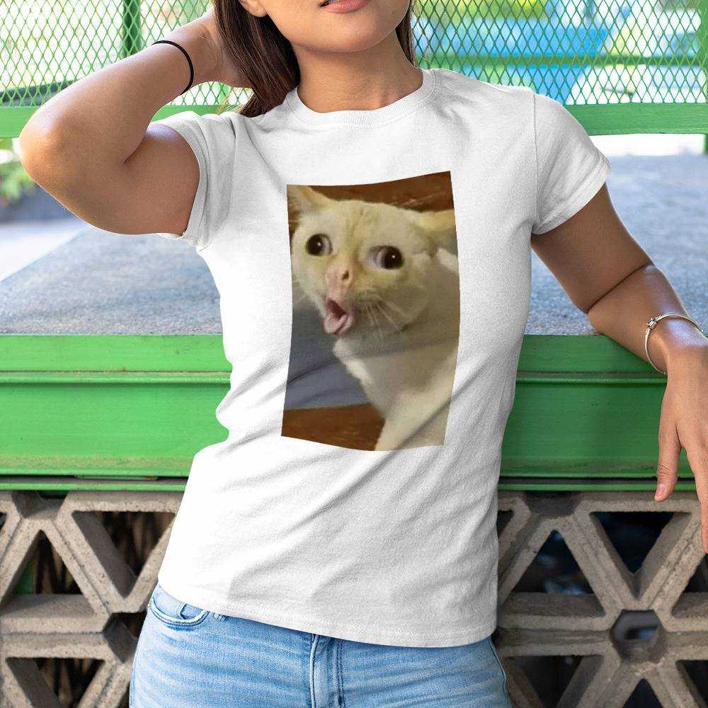 coughing cat shirt