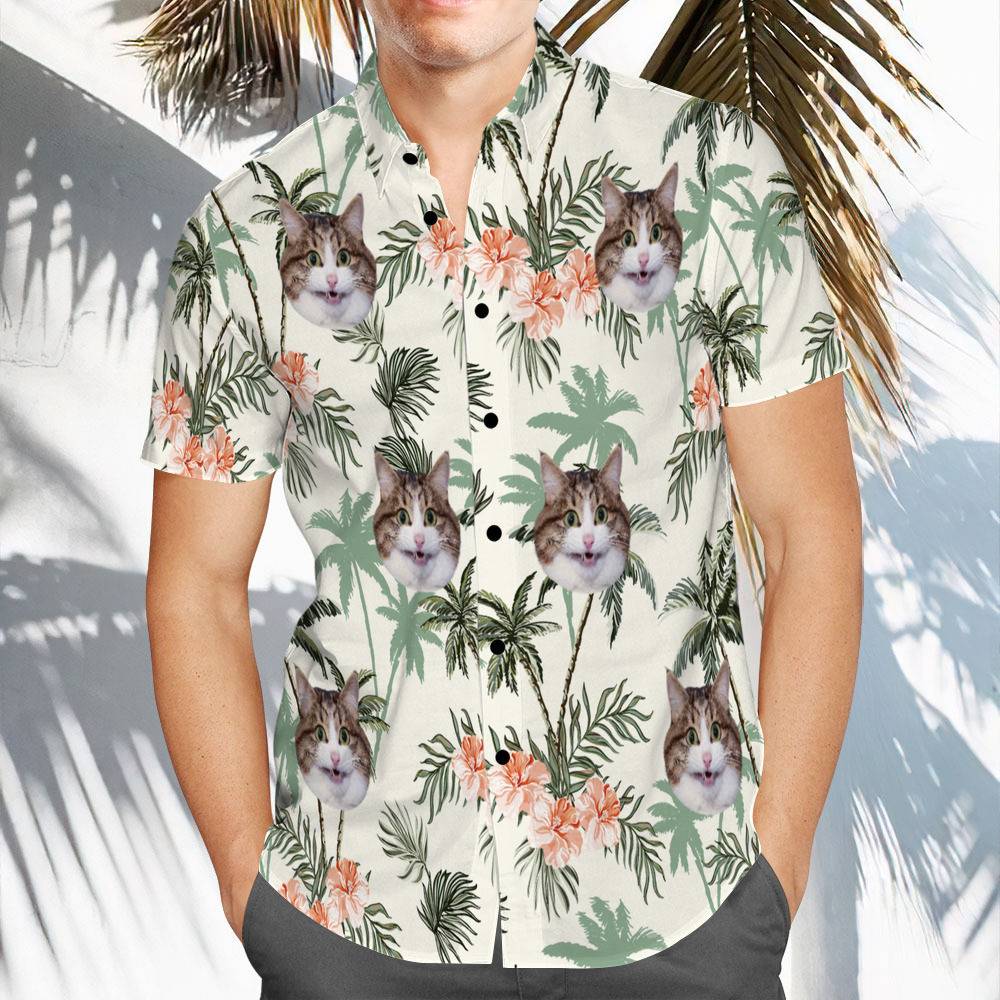 Cat Face Meme Hawaiian Shirts | catfacememe.store