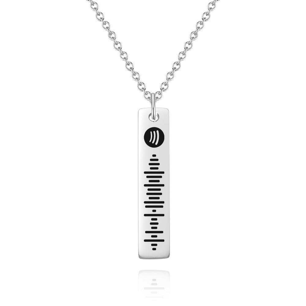 Scannable store spotify necklace