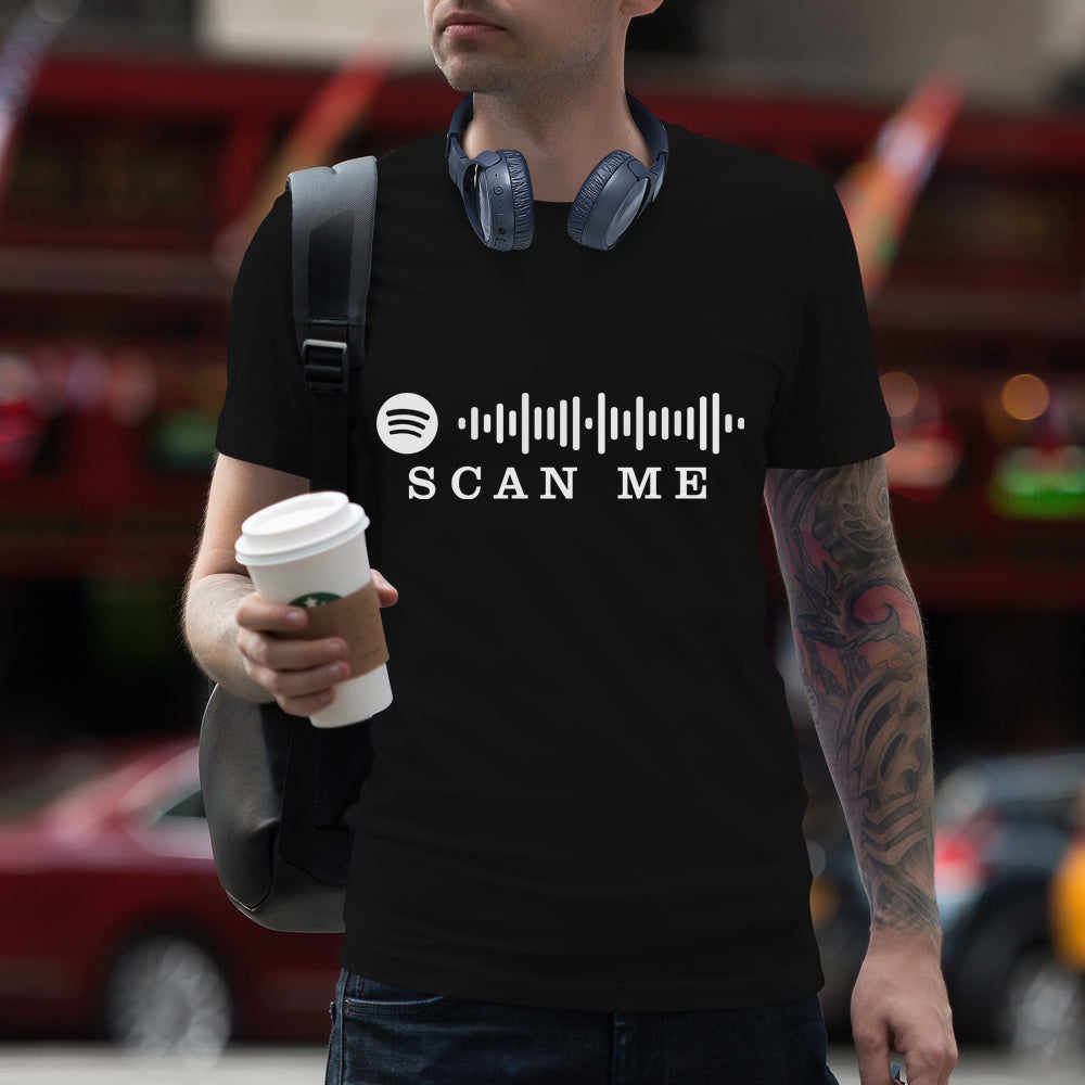 Custom Spotify Code T-shirt