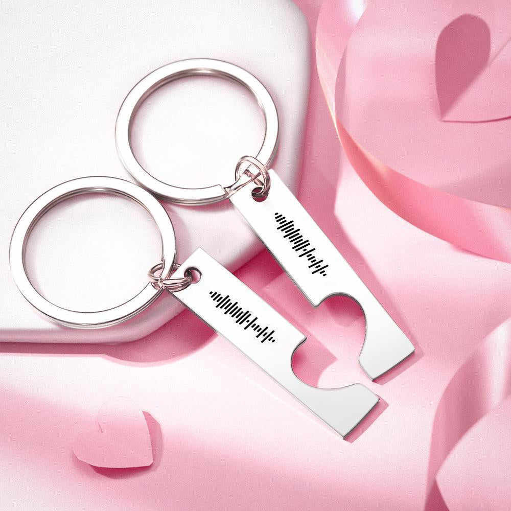 Spotify Date Custom Keychain - Personalized Keychains