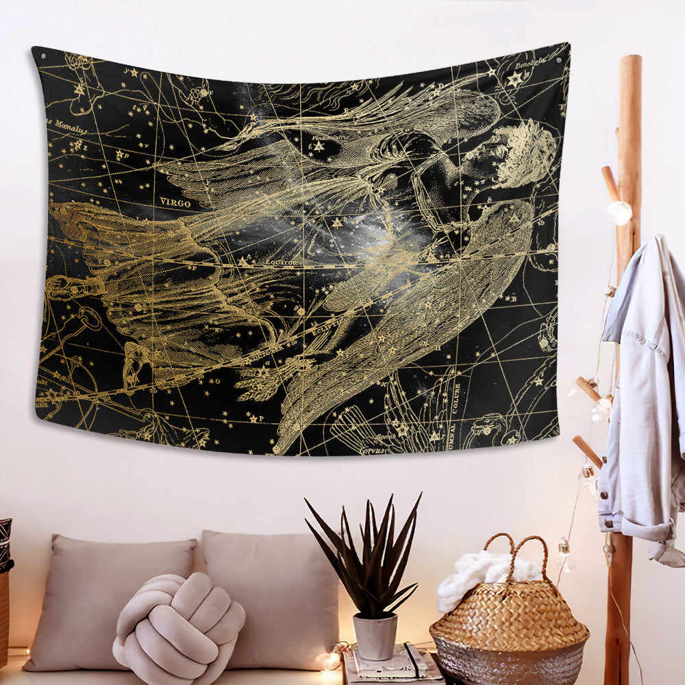 Constellation Tapestry Astrology Tapestry Astronomy Wall Art Star Galaxy Tapestry