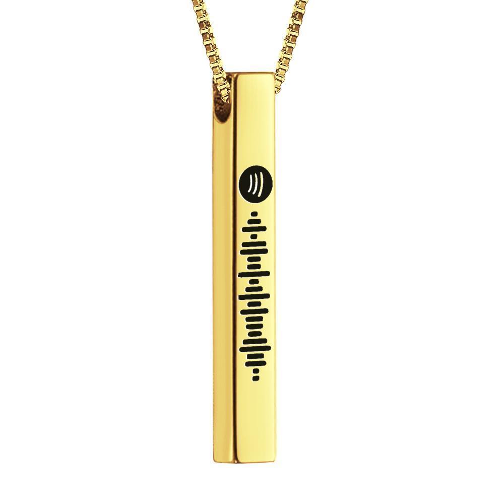 Personalized Vertical Bar Necklace - Sterling Silver - SETT&Co