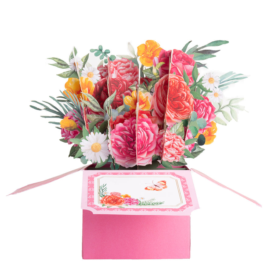 Carnation Cute Pop up Flower Box for Mother's Day | MySpotifyGiftsUS