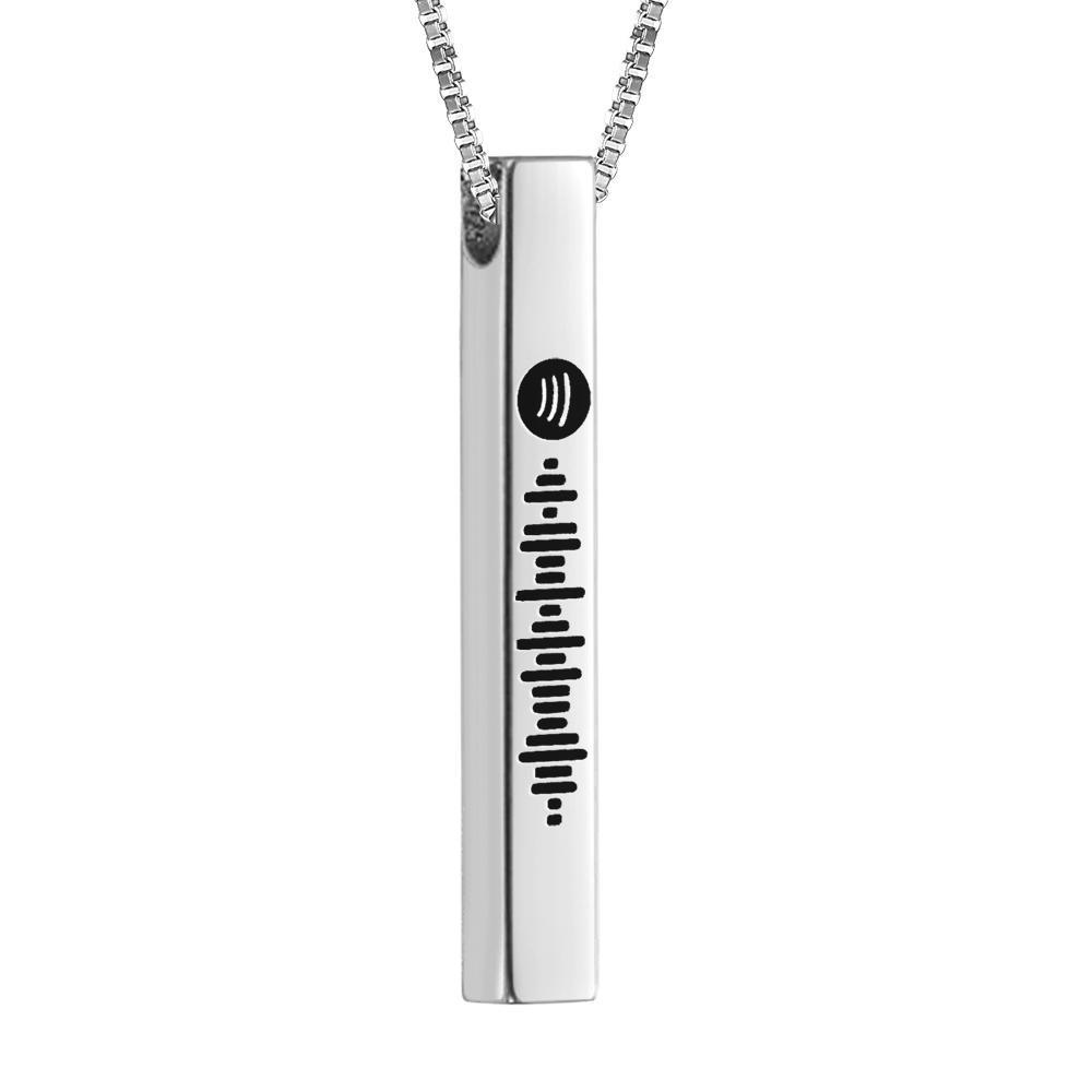 scannable spotify necklace