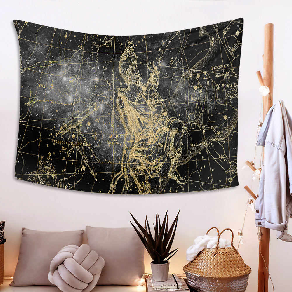 Star map tapestry sale